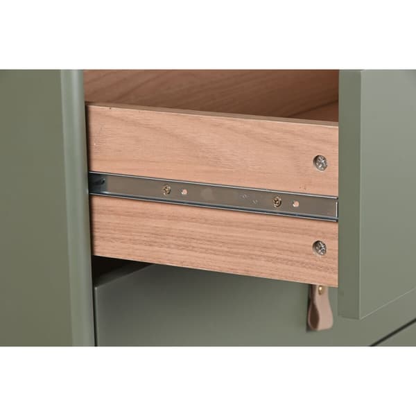 Lipasto Home ESPRIT Vihreä polypropeeni Puu MDF 80