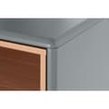Pikkukuva 2 / 9: Lipasto Home ESPRIT Sininen Harmaa polypropeeni Puu MDF 80 x 40 x 117 cm