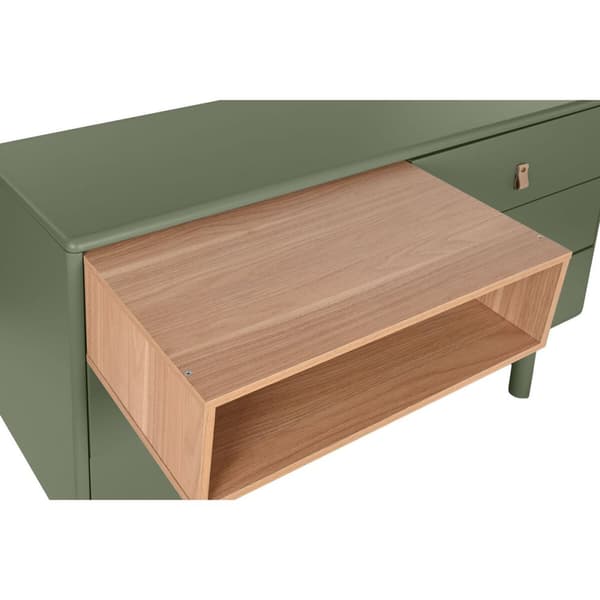 Lipasto Home ESPRIT Vihreä polypropeeni Puu MDF 12