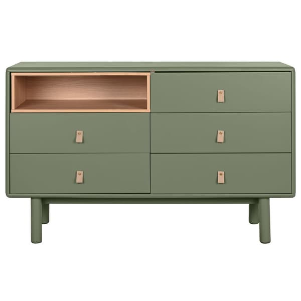 Lipasto Home ESPRIT Vihreä polypropeeni Puu MDF 12