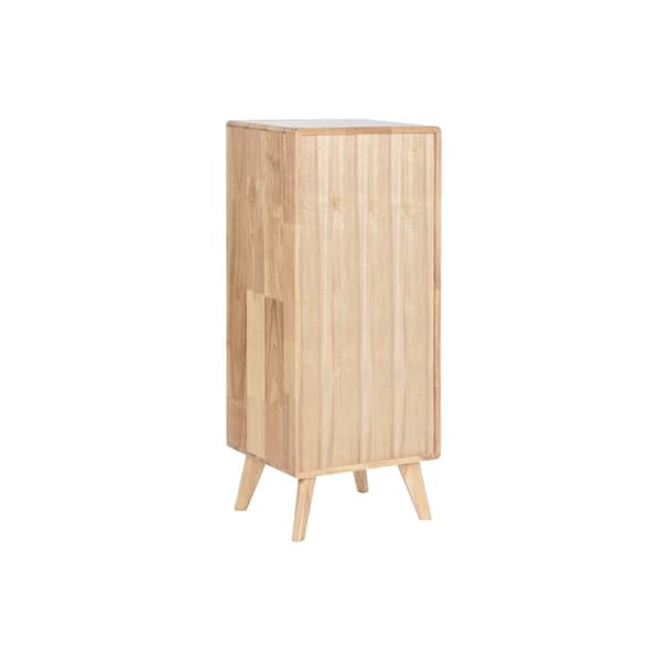 Lipasto Home ESPRIT Luonnollinen Metalli Kumipuu 40 x 30 x 78 cm