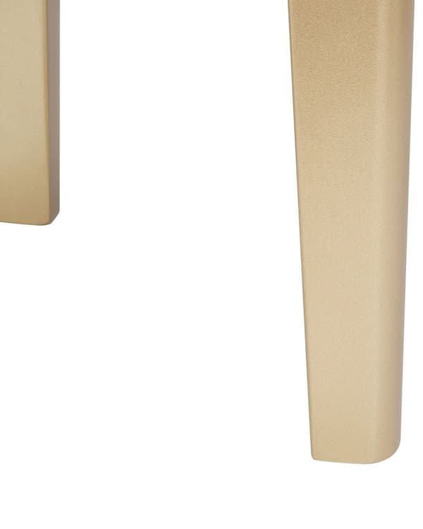 Sminkbord Grå och Guld MDF 4 Lådor LED Spegel Pall Vardagsrumsmöbler Glam Design Sovrum