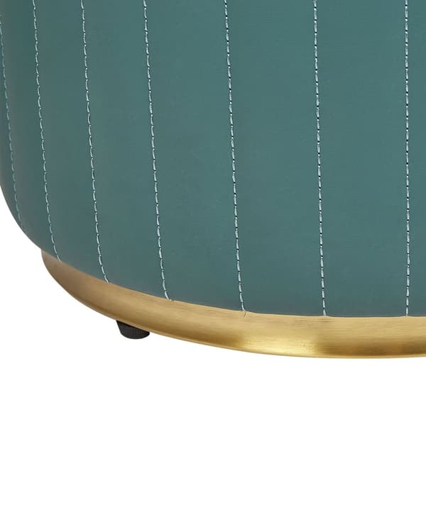 Dressingbord Grönt och guld MDF 2 lådor LED-spegel Pall Vardagsrumsmöbler Glam Design
