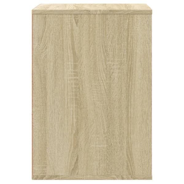 kommode til hjørne 60x41x58 cm konstrueret træ sonoma-eg