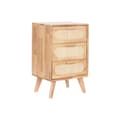 Pikkukuva 1 / 6: Lipasto Home ESPRIT Luonnollinen Metalli Kumipuu 40 x 30 x 63 cm
