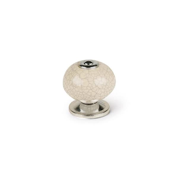 Dørhåndtag Rei Hvid Metal Ø 40 x 36 mm 4 Dele