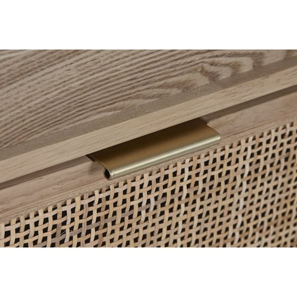 Byrå Home ESPRIT Rattan Gran Tropiskt 52 x 35 x 100 cm