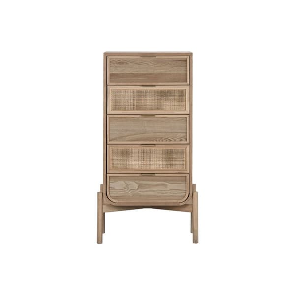 Byrå Home ESPRIT Rattan Gran Tropiskt 52 x 35 x 100 cm