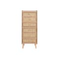 Miniatyrbillede 6 af 6: Kommode Home ESPRIT Natur Spanskrør Paulonia træ 40 x 30 x 104 cm