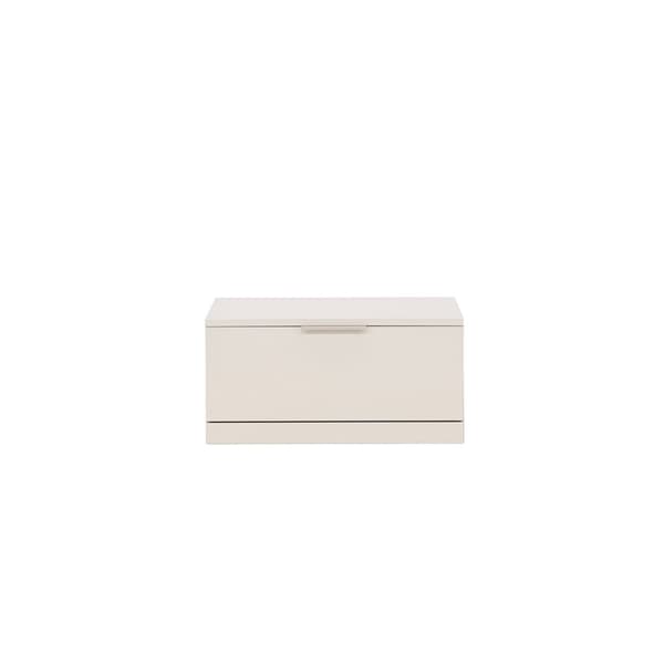Nice kommode 1 skuff beige.