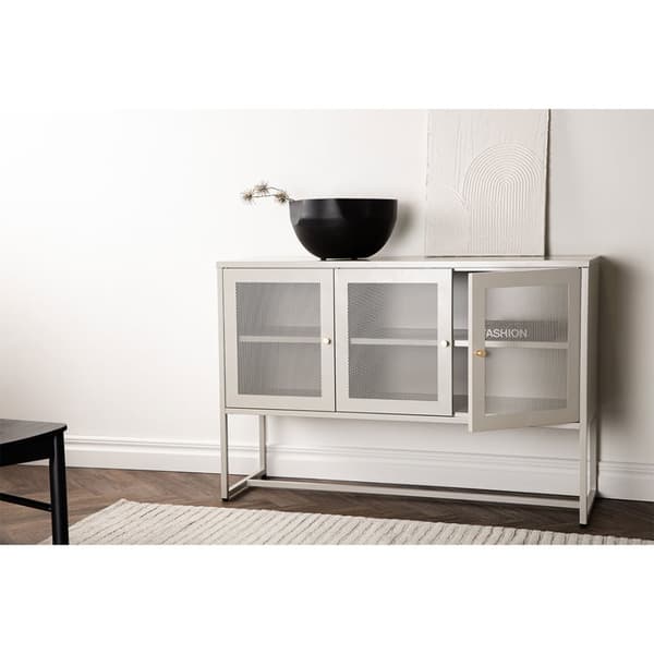 Malla skjenk 3 dører beige.