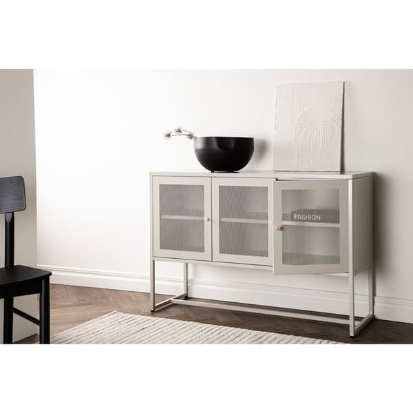 Malla skjenk 3 dører beige.