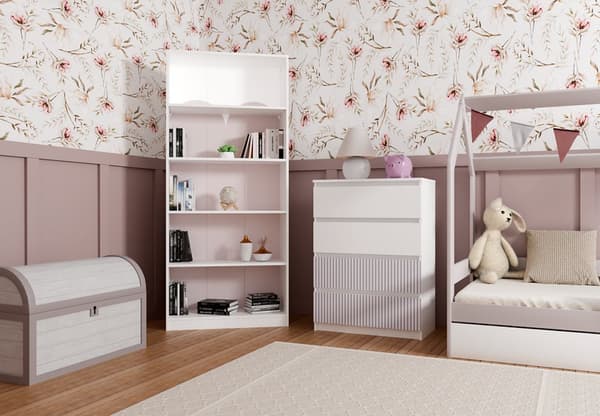 Malwa M4 ARTESO ROSA byrå, rosa