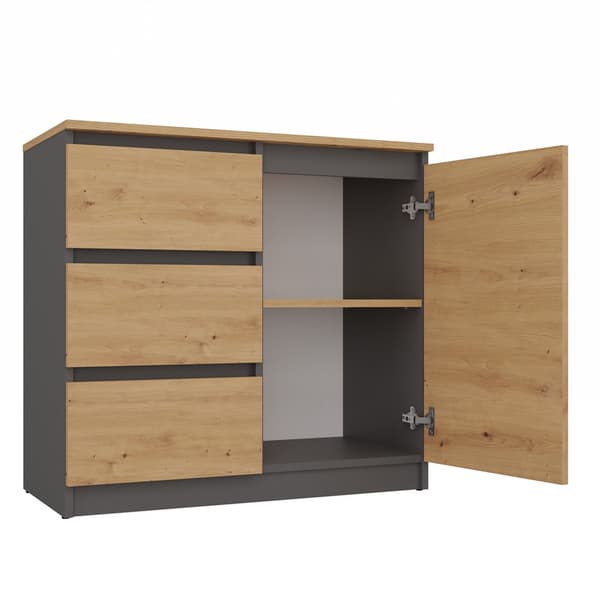 COSTA 1D3S/2D3S BA ANTHRACITE ARTISAN lipasto