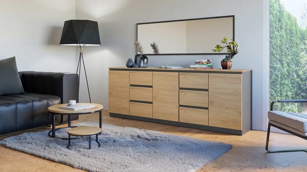 COSTA 1D3S/2D3S BA ANTHRACITE ARTISAN lipasto