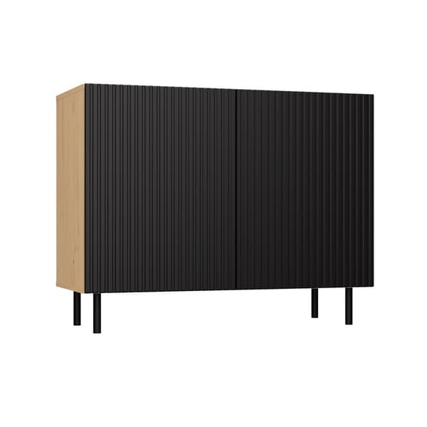 KAMA 2D SLIM ARTISAN byrå, SVART