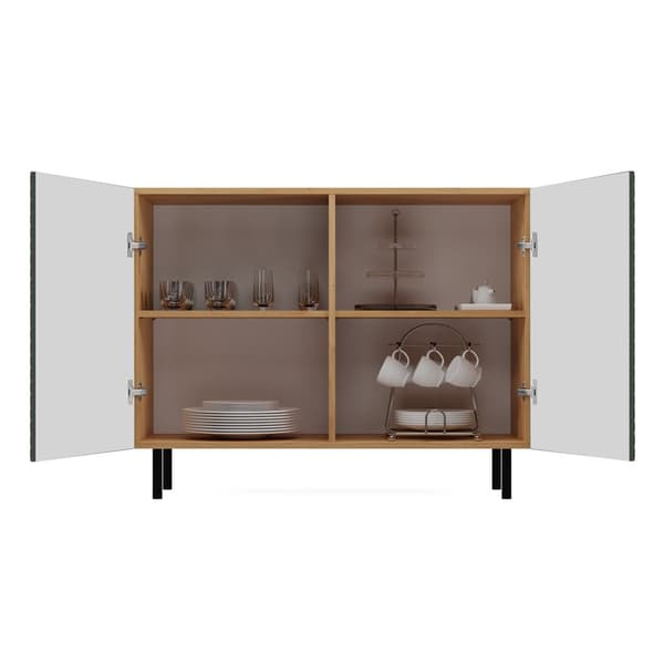 KAMA 2D SLIM ARTISAN GRØN kommode
