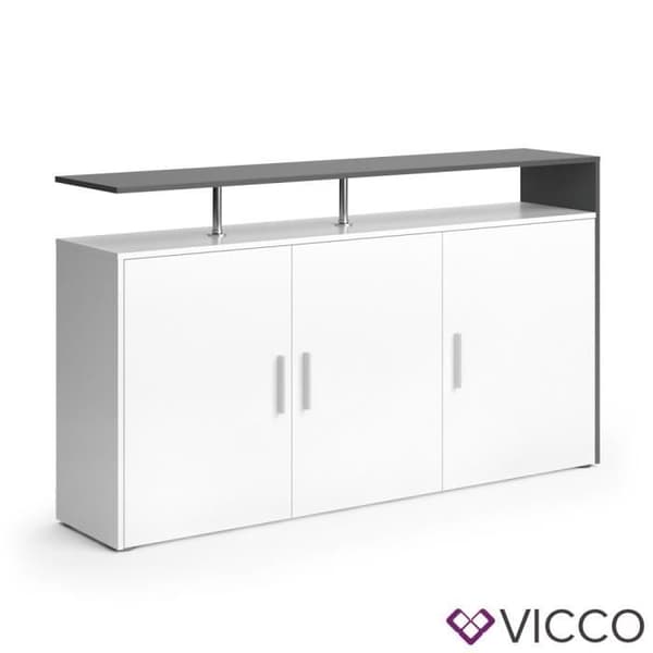 VICCO Sideboard AMATO byrå antracitvit TV-skåp TV-skåp