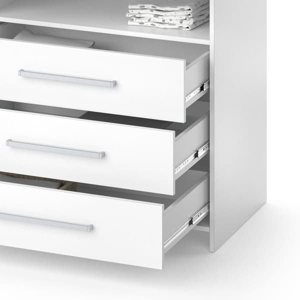 VICCO OSKAR skötbyrå, sköthylla, babymöbler, byrå, skötbord