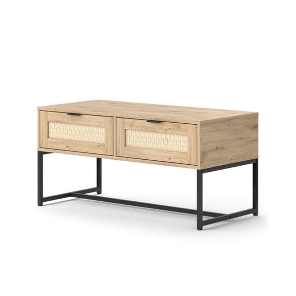 Vicco byrå med lådor Natal, Ek, 100 x 49,5 cm med två lådor