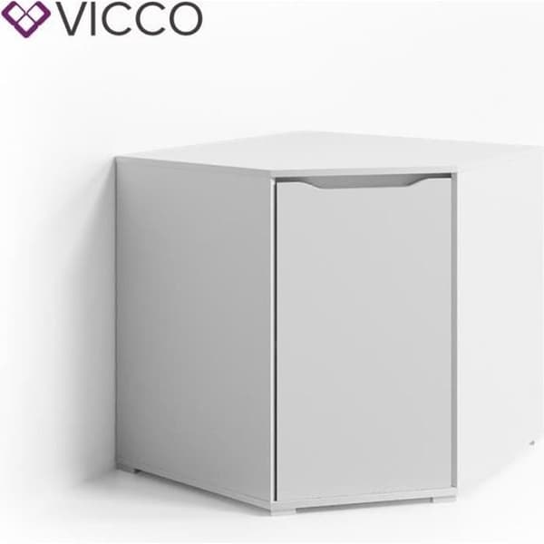 VICCO hörn byrå RUBEN vit multifunktionsskänk