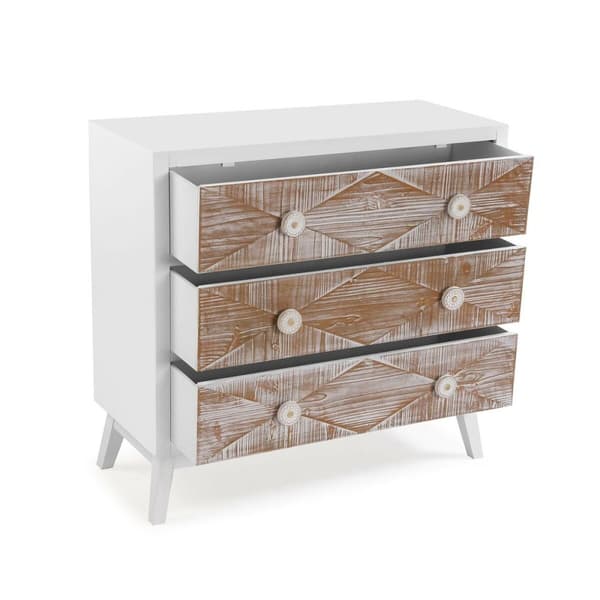 Lipasto Versa Sira mänty Puu MDF 34 x 76 x 80 cm