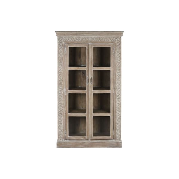 Visningsställ Home ESPRIT Vit Mangoträ 120 X 44 X 210 cm
