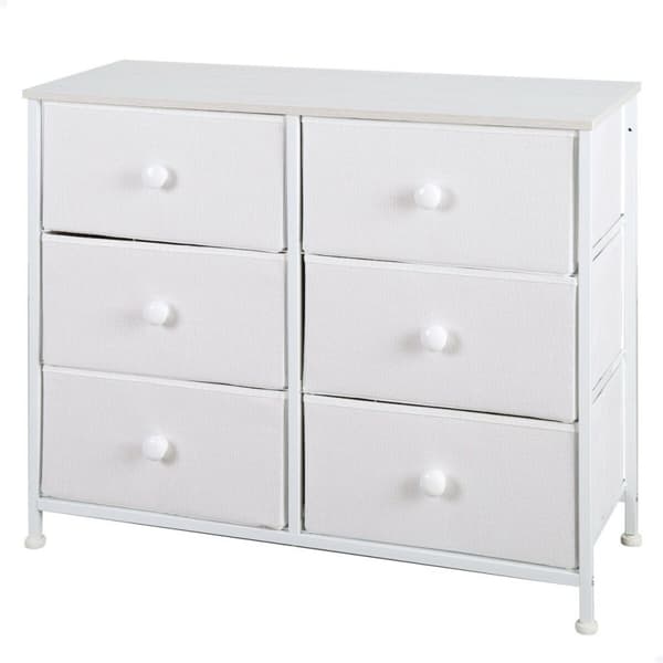 Kommode Max Home Hvid 80 x 62 x 30 cm