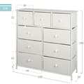 Miniatyrbilde 4 av 6: Kommode Max Home Hvit 100 x 100 x 30 cm