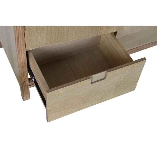 Garderob DKD Home Decor Naturell Furu Trä MDF 90 x 40 x 180 cm