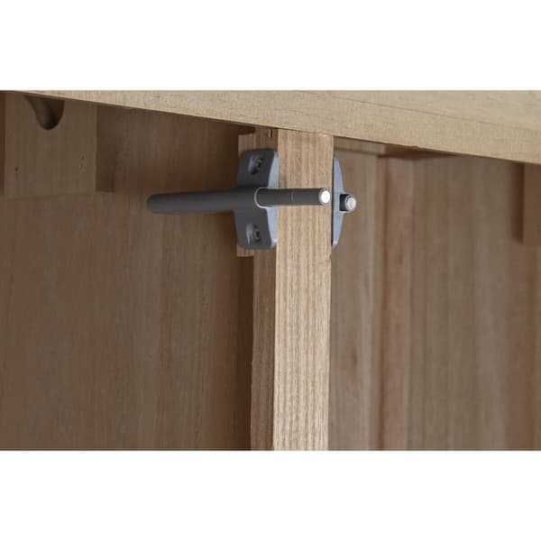 Garderob DKD Home Decor Naturell Furu Trä MDF 90 x 40 x 180 cm