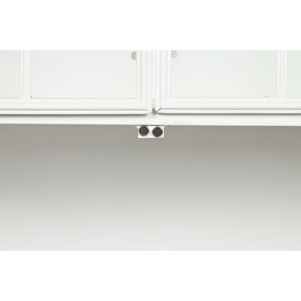 Visningsställ DKD Home Decor 91 x 36,5 x 172 cm Gran Glas Metall