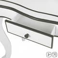 Miniatyrbillede 4 af 6: Make-up Bord med Stol Woomax Hvid Legetøj 61 x 100 x 29 cm