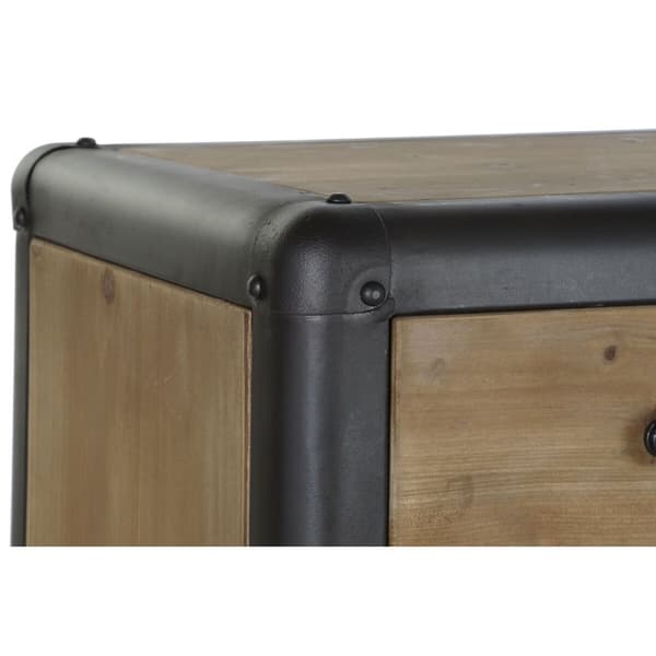Lipasto DKD Home Decor Kuusi Metalli (129 x 42 x 79 cm)