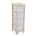 Pikkukuva 1 / 4: Lipasto Versa Lili Puu MDF (30 x 72 x 25 cm)