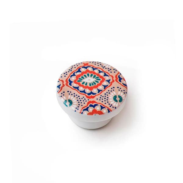 Ovinuppi Rei e292 pyökki Kuvitettu Ø 40 x 22 mm (2 osaa)