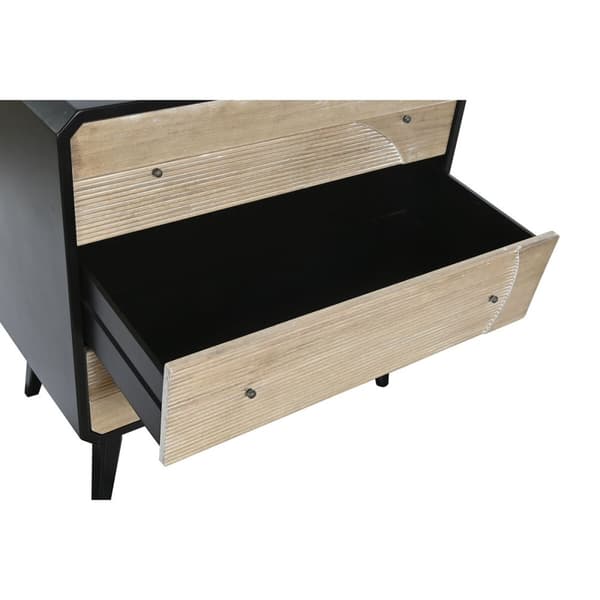 Lipasto DKD Home Decor Musta Puu Moderni (80 x 40 x 79,5 cm)