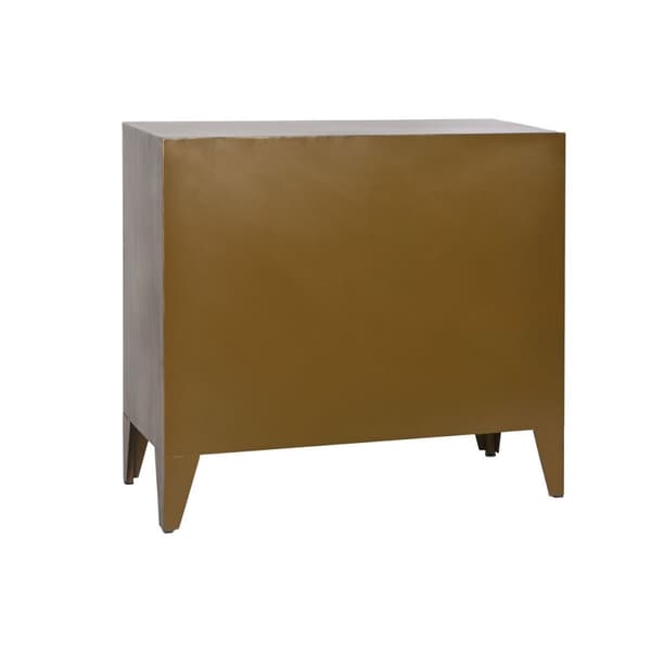 Lipasto Home ESPRIT Kullattu Metalli Loft 78 x 34 x 70 cm