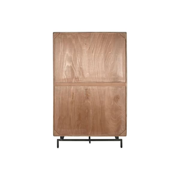 Esittelyteline Home ESPRIT Kristalli Akaasia 118 x 45 x 194 cm