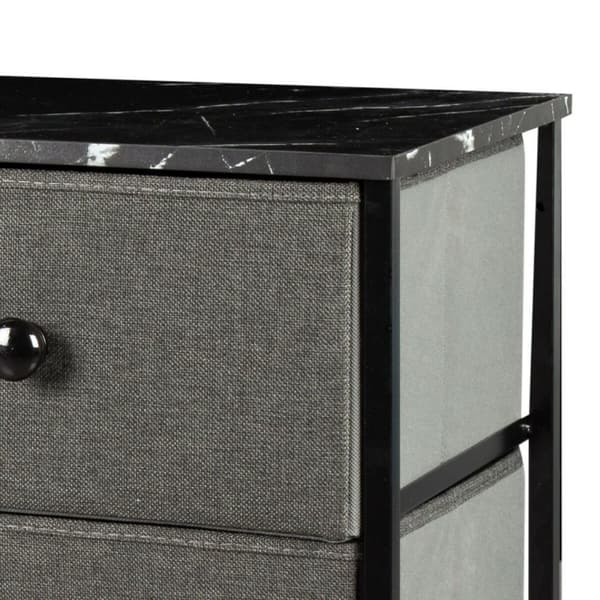 Lipasto Max Home Harmaa Marmori 80 x 62 x 30 cm