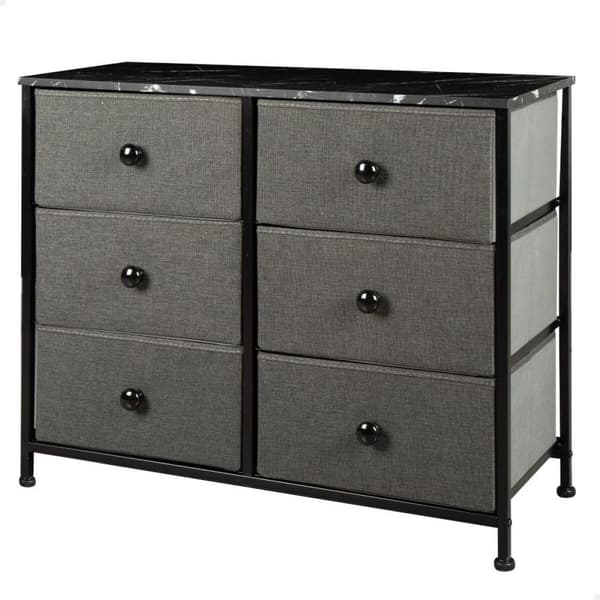 Lipasto Max Home Harmaa Marmori 80 x 62 x 30 cm