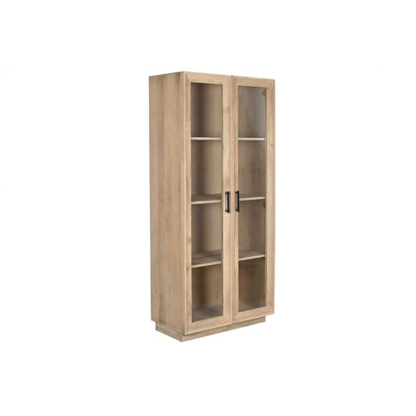 Esittelyteline Home ESPRIT Kristalli Mangopuu 80 x 40 x 180 cm