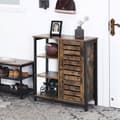 Miniatyrbillede 4 af 6: Skænk - køkkenskab med 3 åbne stativer - industrielt design