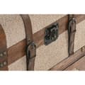 Miniatyrbillede 6 af 11: Kommode Home ESPRIT Brun Beige Alpino 45 x 35 x 71,5 cm