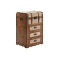 Miniatyrbillede 1 af 11: Kommode Home ESPRIT Brun Beige Alpino 45 x 35 x 71,5 cm