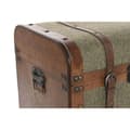 Miniatyrbilde 2 av 10: Kommode Home ESPRIT Grønn Flerfarget Tropisk 45 x 35 x 71,5 cm