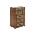 Miniatyrbilde 1 av 10: Kommode Home ESPRIT Grønn Flerfarget Tropisk 45 x 35 x 71,5 cm