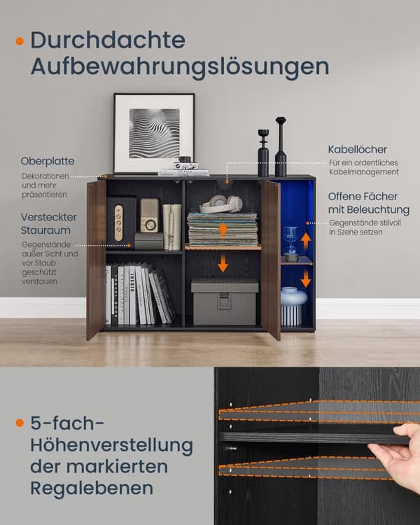 Sidan - med belysning och toolless -teknik