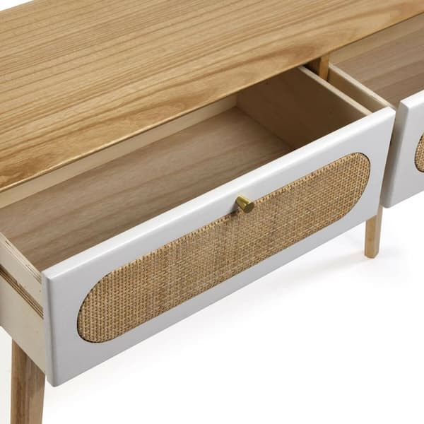 Hallmöbel med 2 lådor Versa Vega 30 x 78 x 100 cm