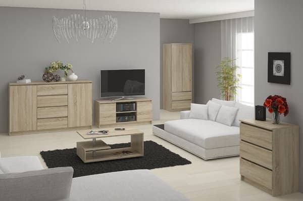 KOMMOD K60 6SZ CLP DÄRM SONOMA